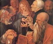 Albrecht Durer The Manile of the Pope oil painting artist